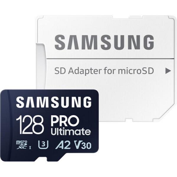   Samsung Pro Ulimate MicroSDXC 128GB + Adapter